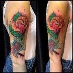 Corelli Ligera ink tattoo milano tatuaggi milano mongolfiera tatuaggi fiori Tatuaggi mogolfiera Tatuaggio mogolfiera