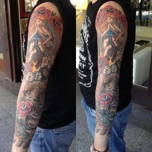 Rocking Silvia Tattoo: Old School - Ligera Ink Studio Tattoo Milano tatuaggio tatuaggio new school tattoo new school tatuaggio Pin Up Tattoo