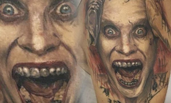 Massimo Piazzetta tatuaggio Joker Tattoo-joker leto-Ligera-Ink-Studio-Tattoo-Milano-tatuaggi Milano tatuaggio realistico realistic tattoo milano Tatuaggi Realistici Milano