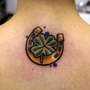 tatuaggio quadrifoglio tattoo quadrifoglio