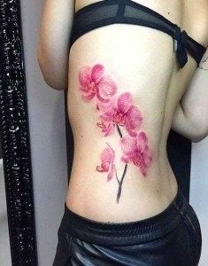 Tatuaggio orchidea tattoo orchidea tatuaggi fiori tatuaggi floreali