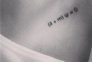 tatuaggi d'amore tattoo amore tatuaggio formula di dirac