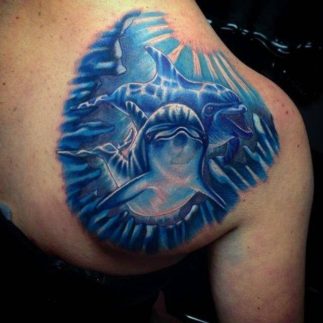 tatuaggio delfino tattoo delfino