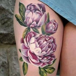 tatuaggio peonia tattoo peonie