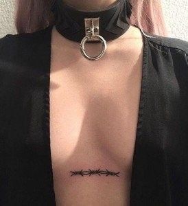 TATUAGGIO FILO SPINATO TATTOO FILO SPINATO