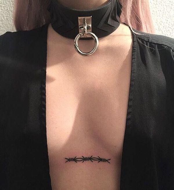 TATUAGGIO FILO SPINATO TATTOO FILO SPINATO