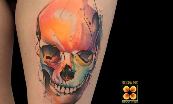Ligera-ink-tattoo-milano-tatuaggi-milano-migliori-tatuatori-milano-tatuaggi-watercolor-milano-tattoo-watercolor-milano-tatuaggio-teschio-watercolor