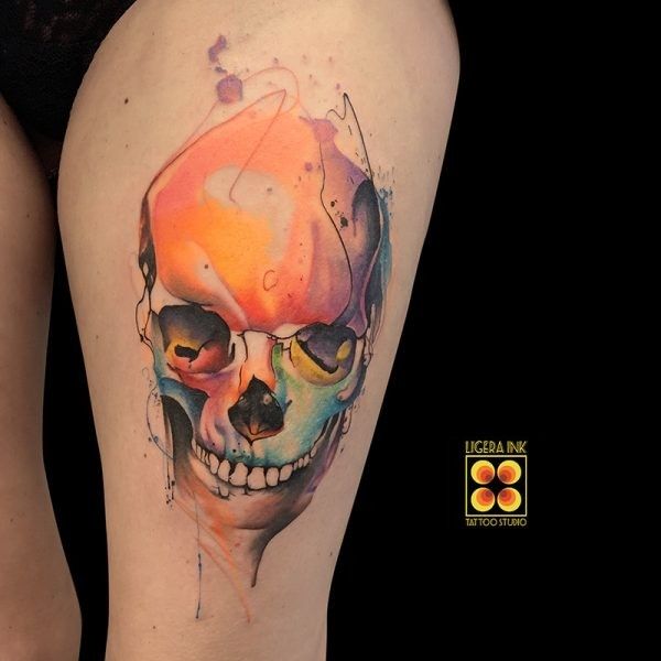 Ligera-ink-tattoo-milano-tatuaggi-milano-migliori-tatuatori-milano-tatuaggi-watercolor-milano-tattoo-watercolor-milano-tatuaggio-teschio-watercolor