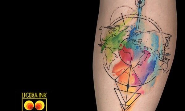 Ligera-ink-tattoo-milano-tatuaggi-milano-tatuatori-milano-tatuaggi-watercolor-milano-tattoo-watercolor-milano-cartina-mondo