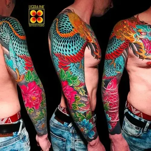 Tatuaggio giapponese milano - ligera ink