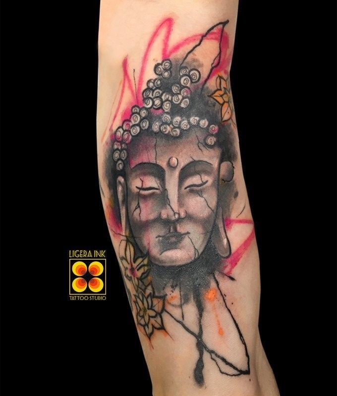 Ligera-ink-tattoo-milano-tatuaggi-milano-migliori-tatuatori-milano-tatuaggi-watercolor-milano-tatuaggio-budda-watercolor-tatuaggi-religiosi-tatuaggio-budda