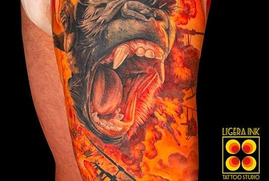 Ligera-ink-tatuaggi-milano-migliori-tatuatori-milano-tattoo-realistici-milano-tatuaggi-realistici-milano-tattoo-ritratto-milano-tatuaggio-ritratto-milano-King-Kong-Gorilla