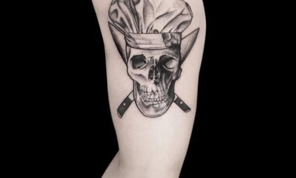 Ligera-ink-tattoo-milano-tatuaggi-milano-migliori-tatuatori-milano-tattoo-blackwork-milano-tatuaggi-blackwork-milano-tatuaggio-poseidone-blackwork-milano-tatuaggio-ritratto-teschio-cuoco-blackwork