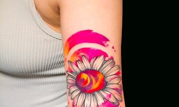 Ligera-Ink-Tattoo-Milano-Tatuaggi-milano-tatuatori-milano-tatuaggio-watercolor-milano-tattoo-watercolor-tatuatrice-watercolor-milano-tatuaggio-landscape-margherita-watercolor