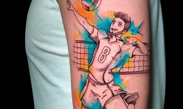 Ligera-Ink-Tattoo-Milano-Tatuaggi-milano-tatuatori-milano-tatuaggio-watercolor-milano-tattoo-watercolor-tatuatrice-watercolor-milano-tatuaggio-pallavolo-watercolor